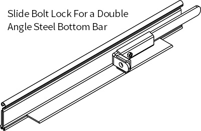 slide-bolt-assembly---double-angle-bottom-bar